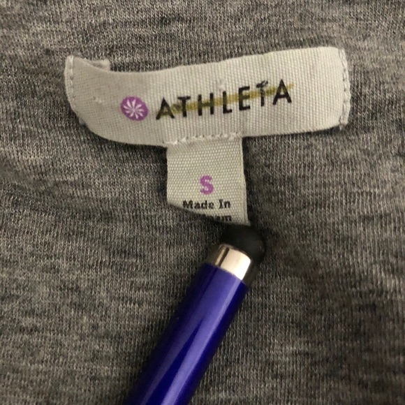 Athleta gray long sleeved dress, small - Picture 7 of 8